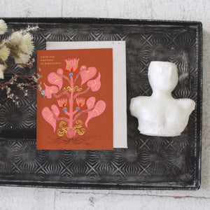Seedlings Heart of Flowers | Birthday Card
