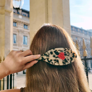 Solar Eclipse - Hand-painted Heart Amazing Hair Day Brush | Eco-Friendly