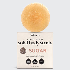 KITSCH Sugar Exfoliating Body Scrub Bar
