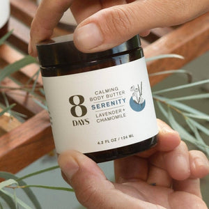 8 Days Botanicals SERENITY Body Butter | Lavender + Chamomile