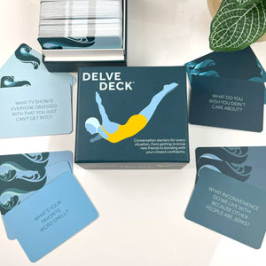 Boredwalk Delve Deck Conversation Cards