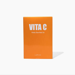 LAPCOS Vita C Derma Sheet Mask 5-pack