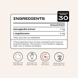 Barriere Everyday Calm Patch 30 pack | Mantras