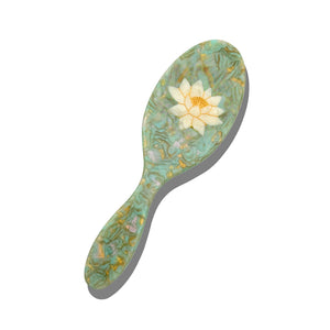 Solar Eclipse - Hand-Painted Lotus Amazing Hair Day Brush | Eco-Friendly