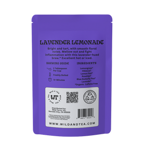 Wild & Tea Lavender Lemonade Herbal Tea