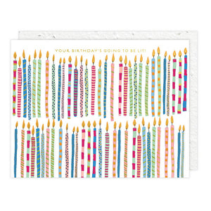 Seedlings Bday Candles | Birthday Card
