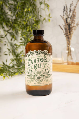 Roots And Leaves | Organic Cold Pressed Castor Oil Hexane Free USA | 16 oz