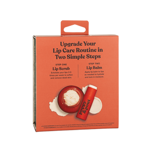 Poppy & Pout Lip Care Duo | Pomegranate Peach