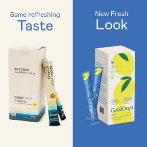 GoodOnya Organic Hydration™ Stick Pack | 12 Single-Serve Sticks