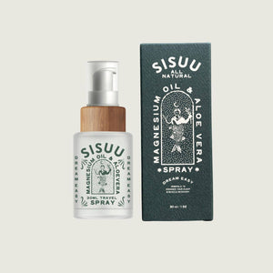 SISUU Magnesium Oil & Aloe Vera Spay Travel Size | 30 ml