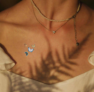 Barriere Brains & Beauty Vitamin Patch 6pk | Butterflies Print