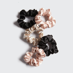 KITSCH Satin Sleep Scrunchies 5pc