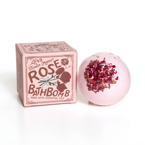 123 Farm Rose Bath Bomb Aromatherapy 5 oz