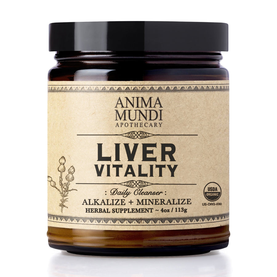 Anima Mundi Liver Vitality | Organic Green Detox | 4oz