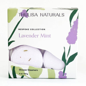 Thulisa Naturals | Bath + Body - Shower Steamer | Lavender Mint