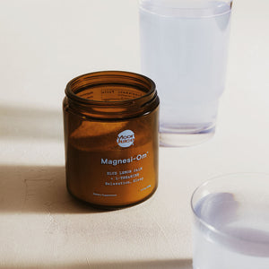 Moon Juice Magnesi-Om | Blue Lemon Calm + L-Theanine | Relaxation, Sleep