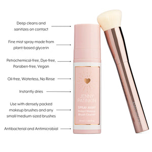 Jenny Patinkin Spray Away Instant Makeup Brush Cleaner