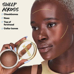 Kosas The Sun Show | Glowy Warmth Baked Bronzer