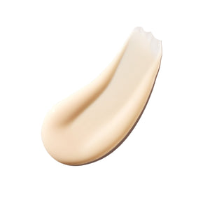 Beige cream swatch on a white background