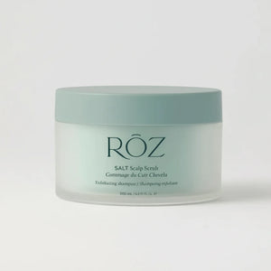 Jar of Röz Scalp Scrub on a white background