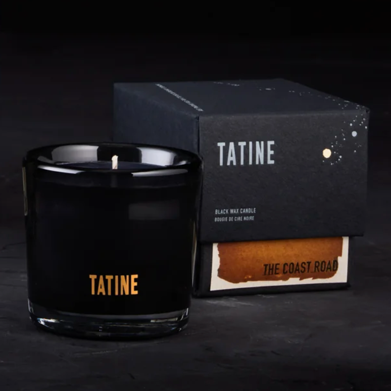 Tatine Candle | The Coast Road | Black Wax 3 oz