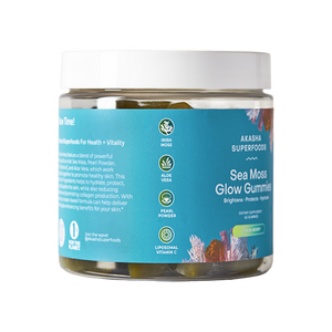 Akasha Superfoods Sea Moss Glow Gummies | 60ct