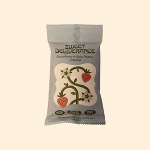 Sweet Deliverance - Strawberry & Salty Peanut Granola: Snack Pack