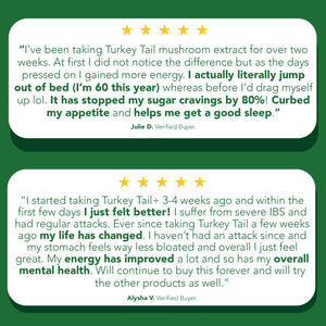 Life Cykel Mushrooms ~ Turkey Tail+ Liquid Double Extract 60ml