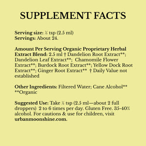 Urban Moonshine Calm Tummy Bitters