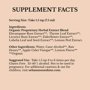 Urban Moonshine Clear Chest