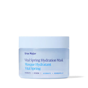Ursa Major Vital Spring Hydration Mask jar on a white background
