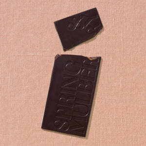 Spring & Mulberry Date Sweetened Dark Chocolate ~ Coffee