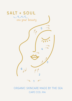 Salt + Soul Skincare Lymphatic Support Facial Dry Brush | Face Sculpting