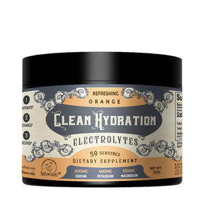 Roots And Leaves - Clean Hydration Electrolytes- Orange- 50 to 100 servings