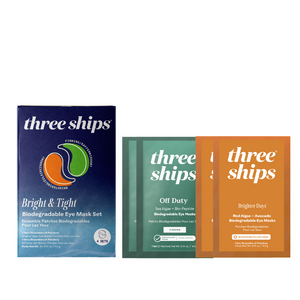 Three Ships Bright & Tight Biodegradable Eye Mask Quartet