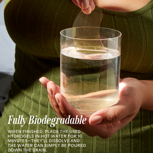 Three Ships (No Duties | Ships from US/CA | USMCA Compliant) - Brighter Days Red Algae + Avocado Biodegradable Eye Mask