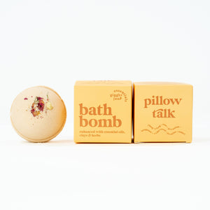 Ginger June Candle Co. PILLOW TALK 100% BOTANICAL BATH BOMB