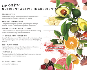 LÜK BEAUTIFOOD Lip Trio - Soft Shimmers Sheer Lipstick