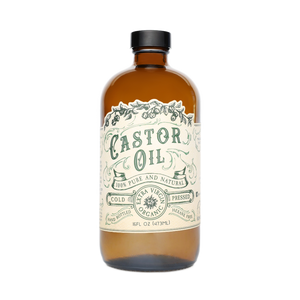 Roots And Leaves | Organic Cold Pressed Castor Oil Hexane Free USA | 16 oz