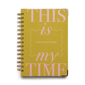DesignWorks Ink Undated 13 Month Perpetual Planner | My Time
