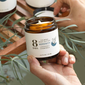 8 Days Botanicals SERENITY Body Butter | Lavender + Chamomile
