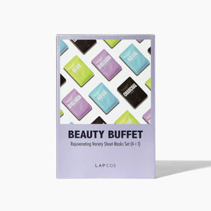 Lapcos Beauty Buffet product packaging on a white background