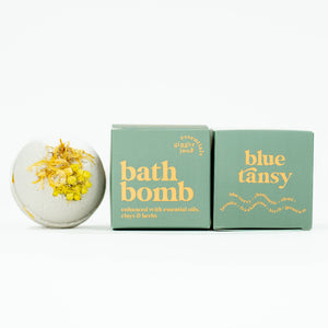 Ginger June Candle Co. TANSY 100% BOTANICAL BATH BOMB