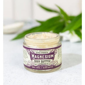 Roots and Leaves Magnesium Body Butter ~ Sleep, Joint Pain, Headaches