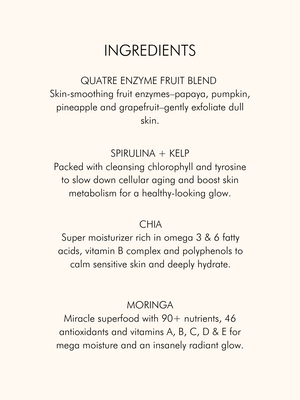 MARA Chia + Moringa® Algae Enzyme Cleansing Oil