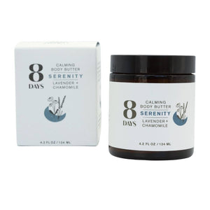 8 Days Botanicals SERENITY Body Butter | Lavender + Chamomile