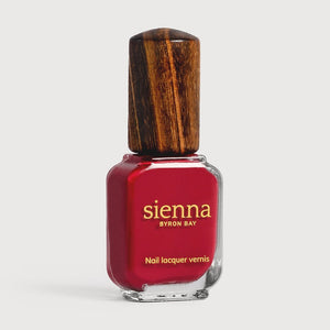 Sienna Nail Polish | HEART ~ Midtone Apple Red