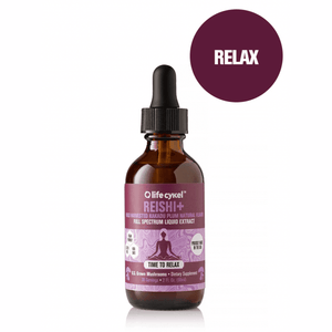 Life Cykel Mushrooms ~ Reishi+ Liquid Double Extract 60 ml