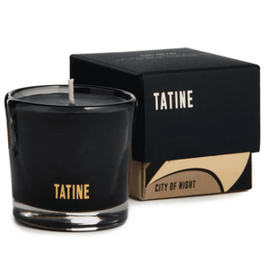 Tatine Candle | City of Night | Black Wax 3 oz