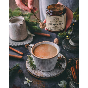 Anima Mundi Happiness Powder | Herbal "Coffee" with Adaptogenic Mood Boosters ~ 5oz